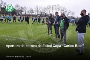 Lee más sobre el artículo Apertura del torneo de fútbol Copa «Carlos Ríos»