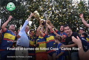 Lee más sobre el artículo Finalizó el torneo de fútbol Copa “Carlos Ríos”